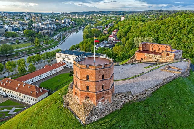 Gediminas' Tower over Vilnius