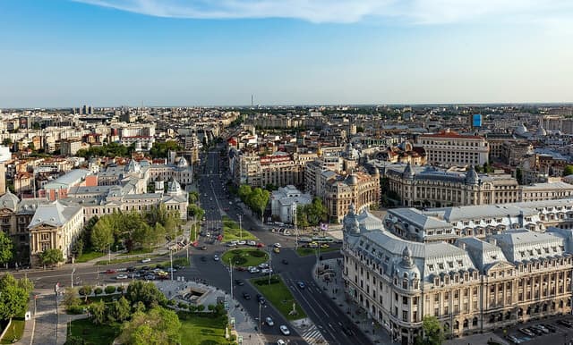 University Square in Bucharest